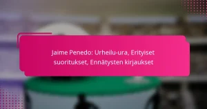 Jaime Penedo: Urheilu-ura, Erityiset suoritukset, Ennätysten kirjaukset